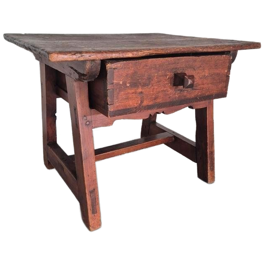 Antieke Rustieke Spaanse Tafel Wabi Sabi Stijl 1