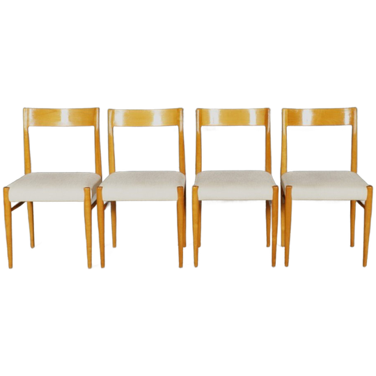 Set Vintage Eetkamerstoelen – Scandinavië – Jaren 60 1