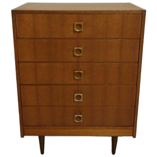 Vintage Midcentury Ladekast | Commode Kast Retro 1