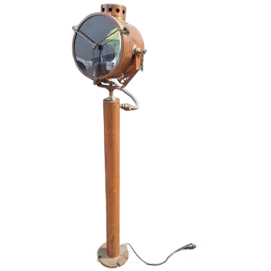 Vintage Schijnwerper Lamp, Scheepslamp Van Francis Bolt. 1