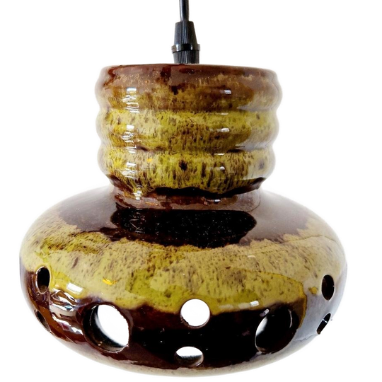 Vintage Hanglamp Keramiek Herda Hanglamp Retro Design 1