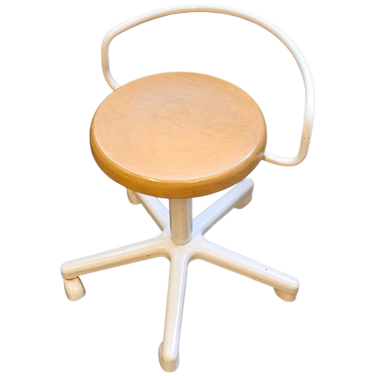 Adjustable Minimalistic Stool 1970s 1