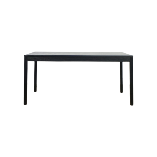 Black Lacquered Minimalist Dining Table By Martin Visser For Spectrum