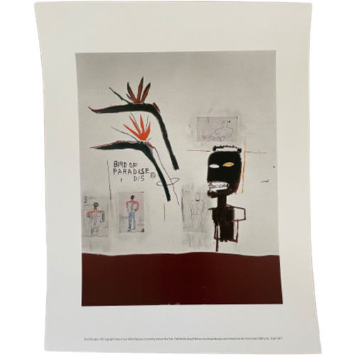 Jean Michel-Basquiat After (1960-1988), Bird Of Paradise,