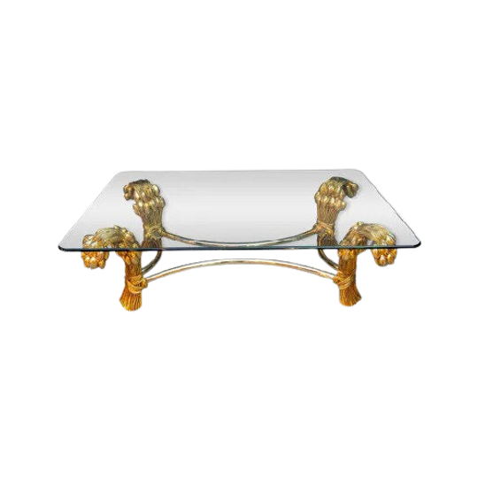 Vintage Tulip Coffee Table Willy Daro, 1970s 1