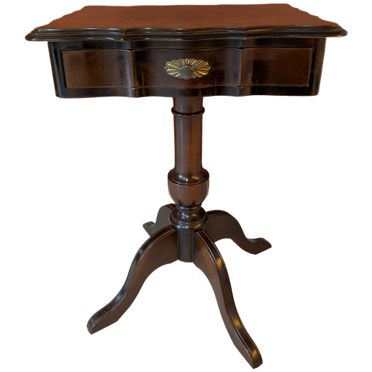 Biedermeier Bijzettafel Naaitafel 1