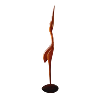 Vintage Vogel Hout 49,5cm