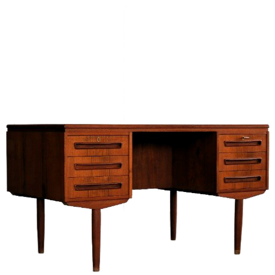 Vintage Bureau | Desk | Jaren 60 | J. Svenstrup | Deens 1