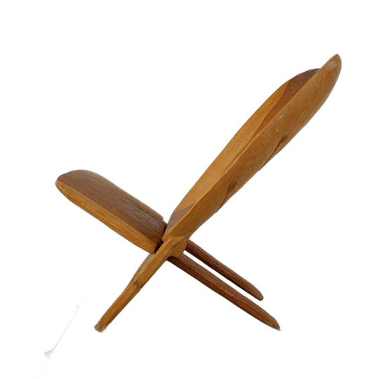 Vintage African Birthing Chair, 1960s 1