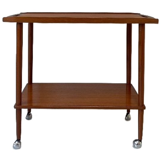 Vintage Houten Trolley Van Opal Möbel 1