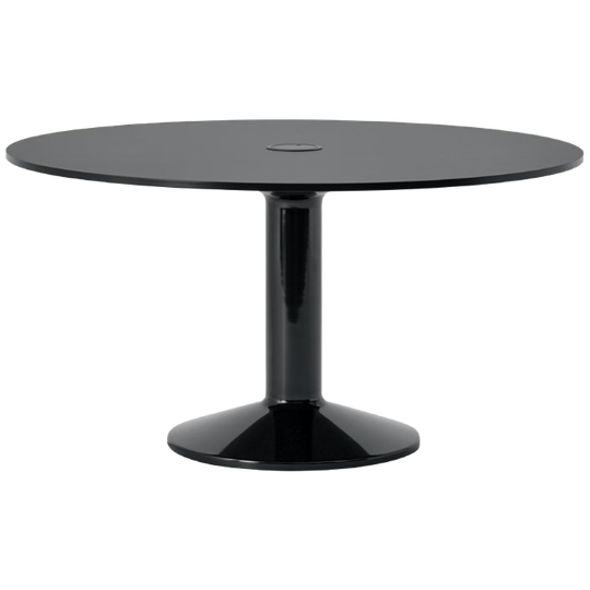 Muuto / Midst Table W. Power Cut Out / Black With Power Unit 1