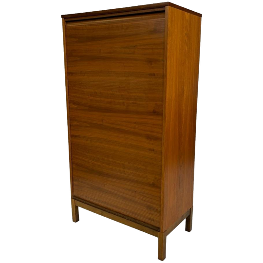 Vintage Wandkast Jaloeziedeur Kinnarps Jaren 80 Design 1