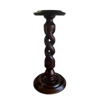 Vintage Houten Staander / Plantentafel / Bijzettafel