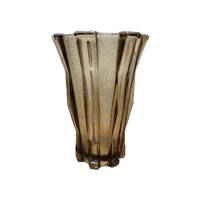 Art Deco Rookglas Vaas Jaren 30