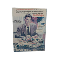 Reclame Poster 50’S Sigarettenmerk Chesterfield Ronald Regan