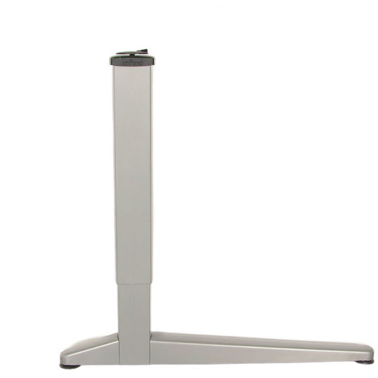 Ahrend Essa L-poot, (nieuw Model) Aluminium, Hoogte Instelbaar 1