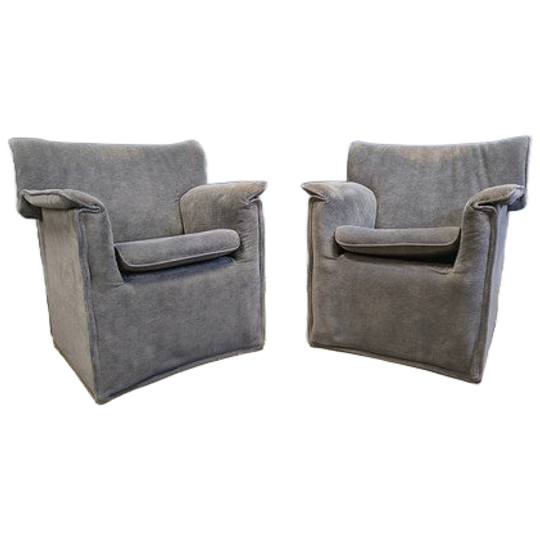 Lauriana Armchairs By Afra And Tobia Scarpa For B&b Italia, 1970s 1