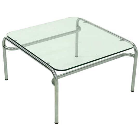 Walter Antonis T18 Tubular Coffee Table For ’t Spectrum 1970s 1