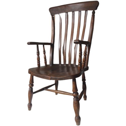 Stijlvolle Antieke Engelse Windsor Chair(Lath Back)