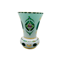 Bohemian Ranft Beker Biedemeier Art Deco Vr Czechoslovak Glass