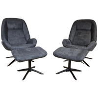 30% Korting - Nieuw - 2x Montel Shuffle - Antraciet - Hocker