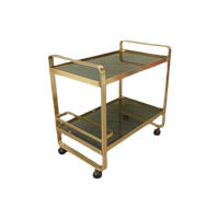Vintage Trolley Barcart Serveerwagen, Av Handwerk