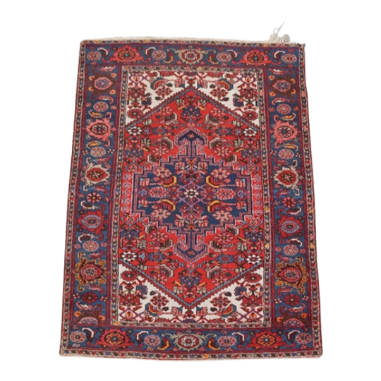 Kleurrijk Vintage Oosters Handgeknoopt Vloerkleed Met Prachtige Patronen 201x139cm 1