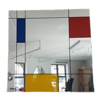 Mondrian / Modriaan Mirror From Rimadesio