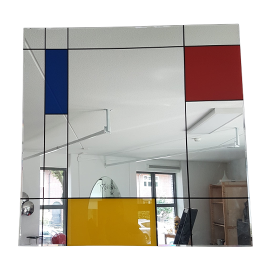 Mondrian / Modriaan Mirror From Rimadesio 1
