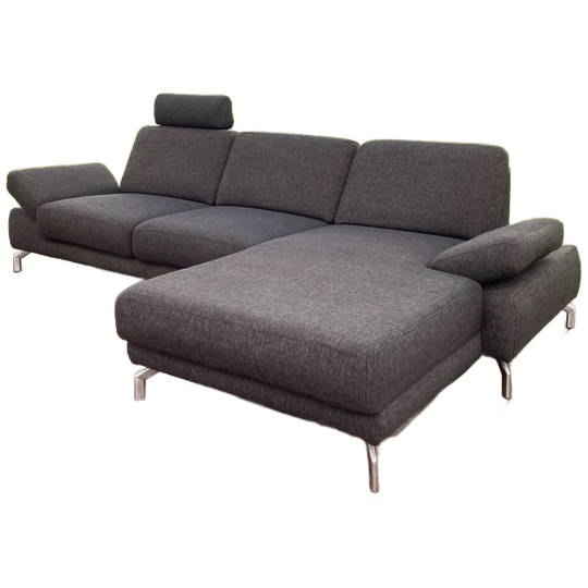 Donkerbruine Stoffen Hoekbank Henders En Hazel 1