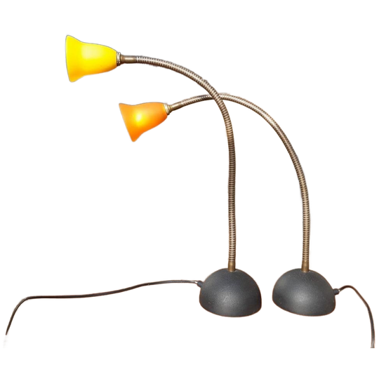 2x Deja Vú Tafellampen, Design Rob Nollet, Nederland, 80s 1