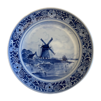 Royal Delft Bord  Molen 18 Cm