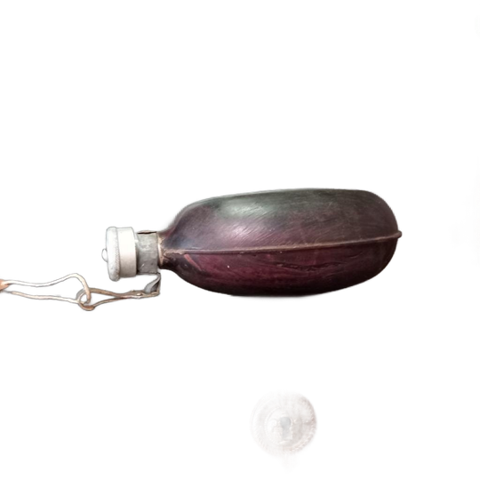 Antieke Houten Veldfles 1