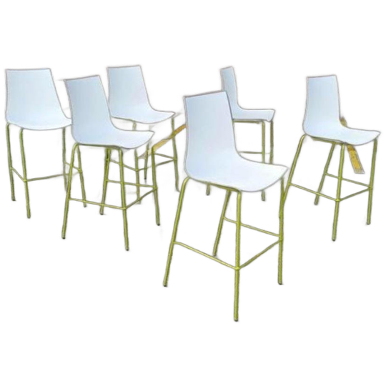 6 X Pedrali 3d Colour Design Barkruk, P/p/s 1