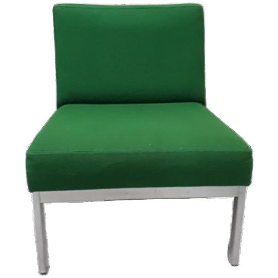 Vintage Fauteuil Element Bankje Groene Fauteuil Retro Bank 1