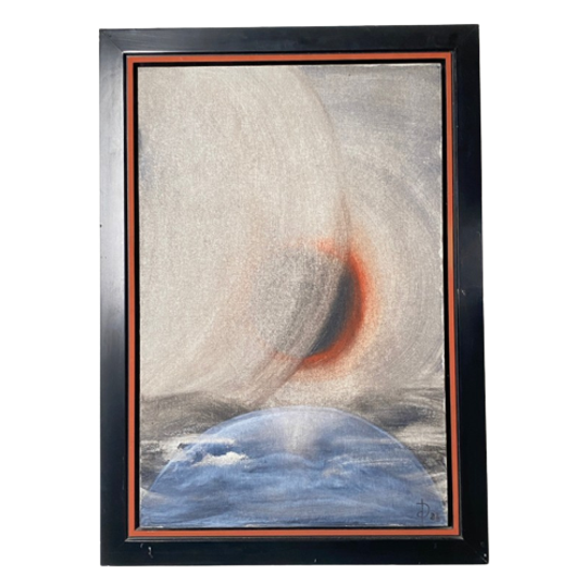 Modern Schilderij Door Isabelle De Duve - Utopie 'peut-être' - 1988 1