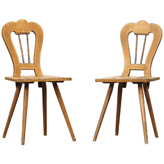 Primitieve Bergstoelen - Setprijs 1