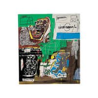 Jean Michel Basquiat After  (1960-1988), Sienna, 1984,