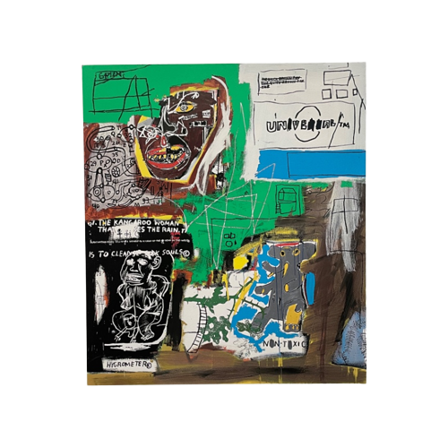 Jean Michel Basquiat After  (1960-1988), Sienna, 1984,