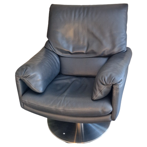 Leolux Cece Lederen Draaifauteuil