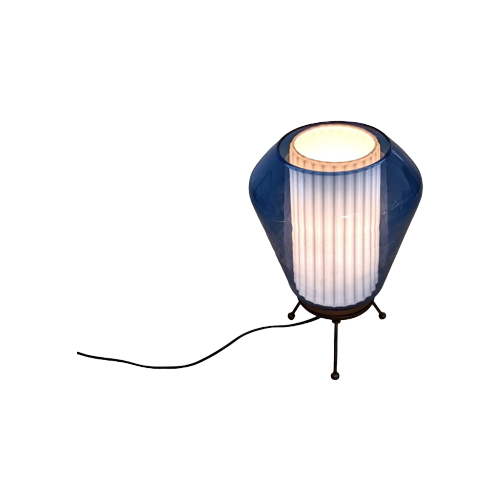 Nb47 – Jaren 50 Tafellamp – Space Age – Vintage Tripod Lamp | Kerst