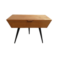 Vintage Bijzet Tafeltje / Naaibox