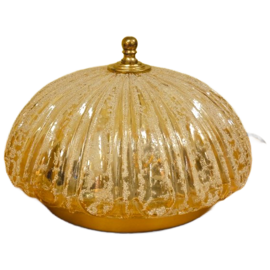 Vintage Glazen Plafonnière Plafondlamp Wandlamp Lamp 1