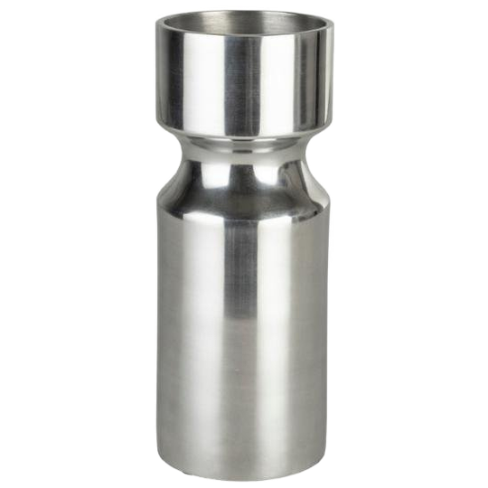 Zuiver | Glory Vaas M - Zilver 1