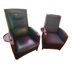 2x Schuitema Art Deco Fauteuils Izgs thumbnail 1