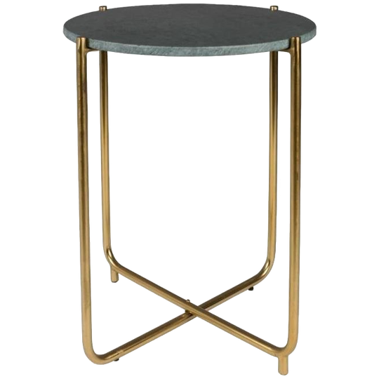 White Label | Bijzettafel Timpa Marble Green 1