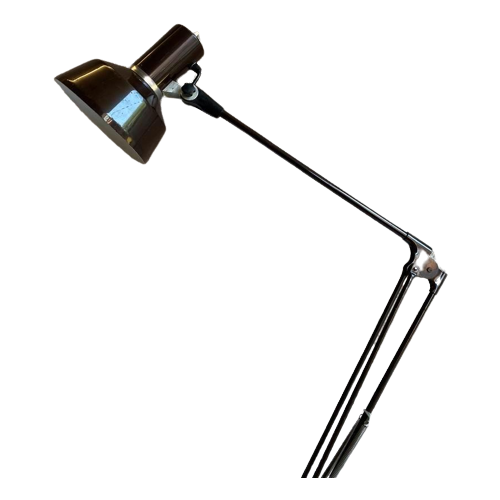 Vintage Bureaulamp / Architecten Schaarlamp Met Tafelklem