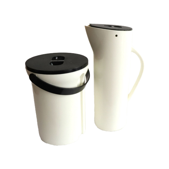 Vintage Set Van Ijsemmer En Kan <<<brand>>>, Jaren '80 1