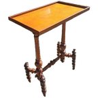 Antieke Spinnen Bijzettafel Sidetable, Haltafel thumbnail 1