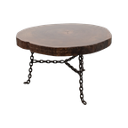 Boomschijf Salontafel Op Ketting Onderstel 71058 thumbnail 1